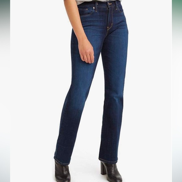 Levi's Women's Classic Bootcut Jeans Size 6 Cobalt - Picture 1 of 8